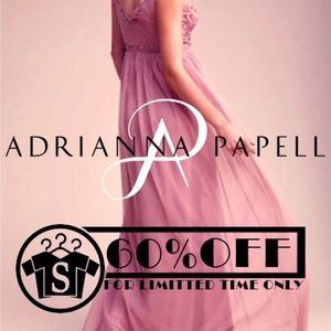 60% OFF Adrianna Papell Dress sleeveless v neck